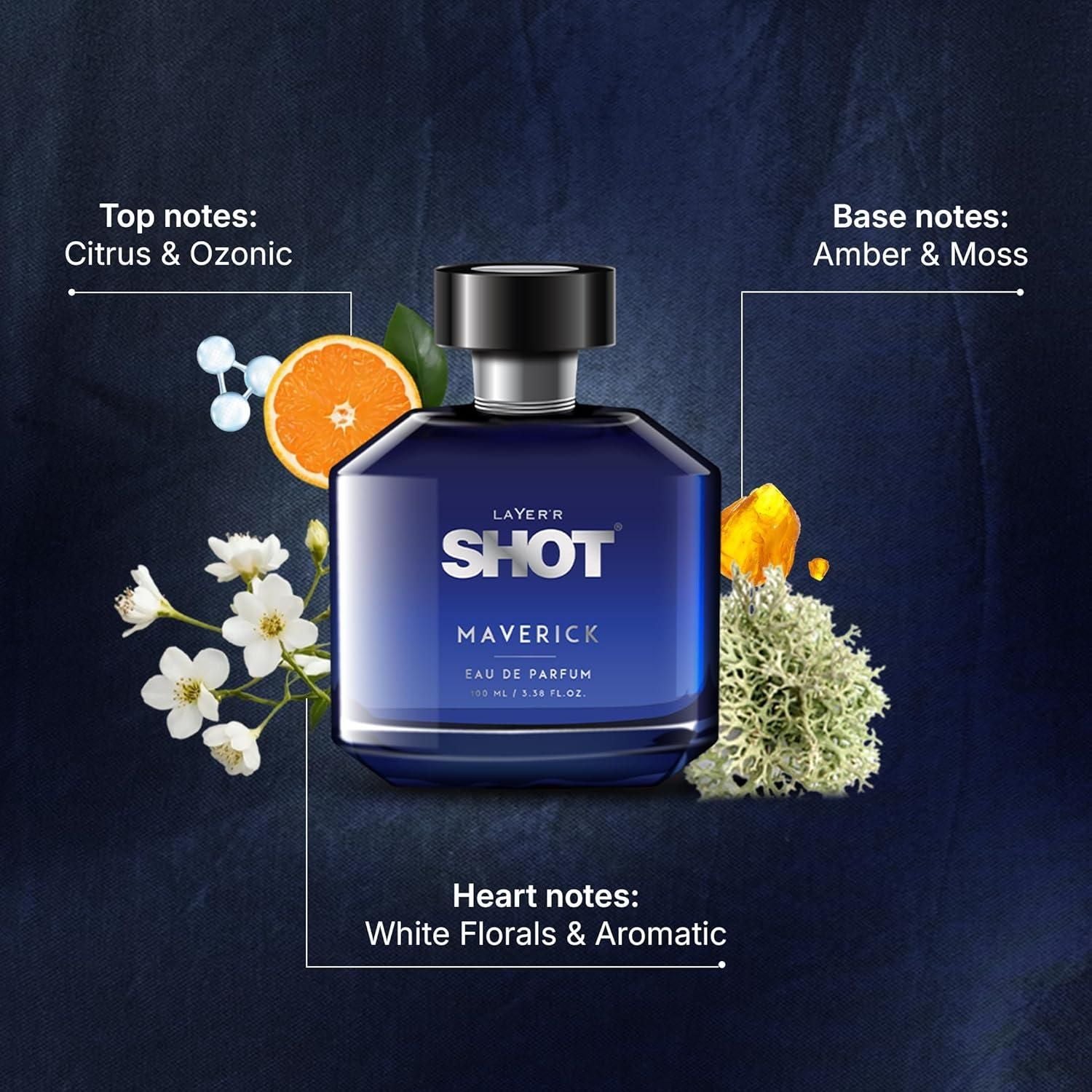Layer?r Shot Maverick Perfume for Men - 100ml