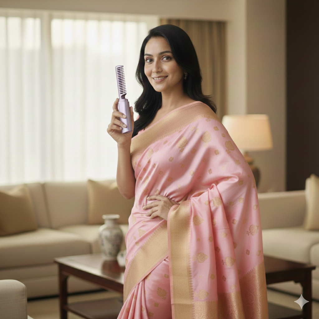 Meneflix Hair Straightener, Portable Mini  Cordless Rechargeable